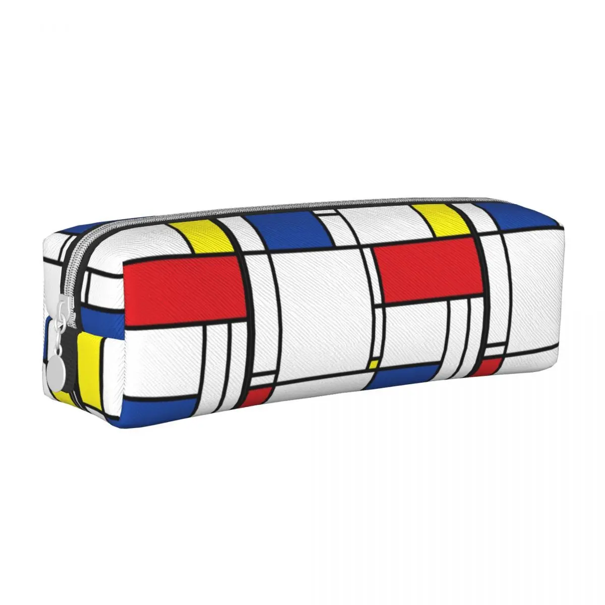 Mondrian Minimalist De Stijl Modern Art Pencil Cases Pencilcases Pen Kids Big Capacity Bag School Supplies Gift Stationery