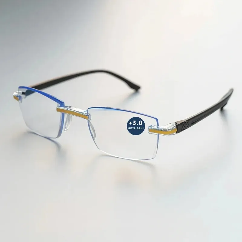 Reading Glasses Near Vision Tr90 Anti-Blue Protection for Mobile Phone PC TV Positive