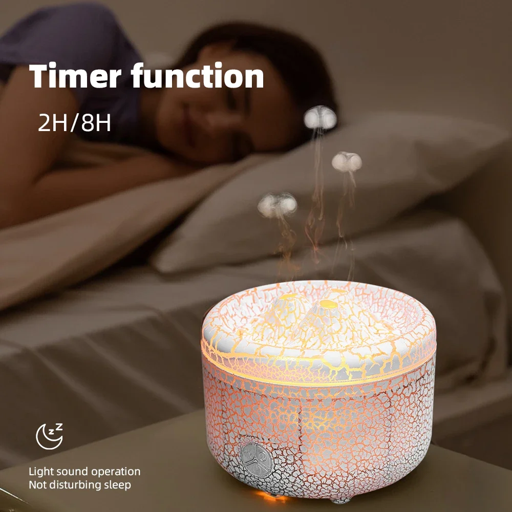 500ml Ultrasonic Aromatherapy Diffuser, Large Capacity Essential Oil Humidifier with Remote Control, 2 Mist Modes, Multi-Color LED Lights, Quiet Scent Diffuser for Bedroom, Living Room, Home Office