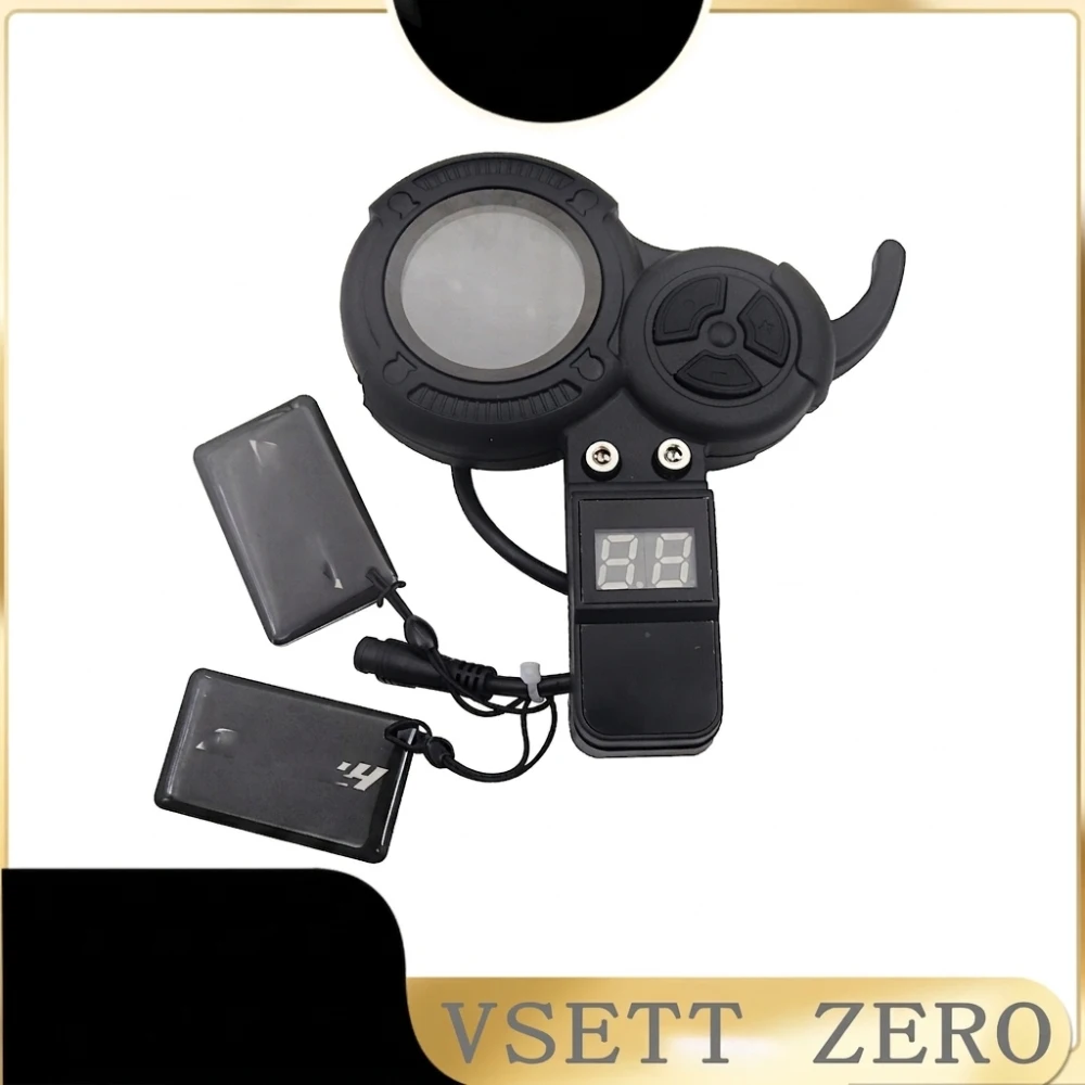 Professional Electric Scooter 6pin Display Meter For Vsett Zero 10 8x 10x Z8pro Vdm Series Functional Upgrade Parts