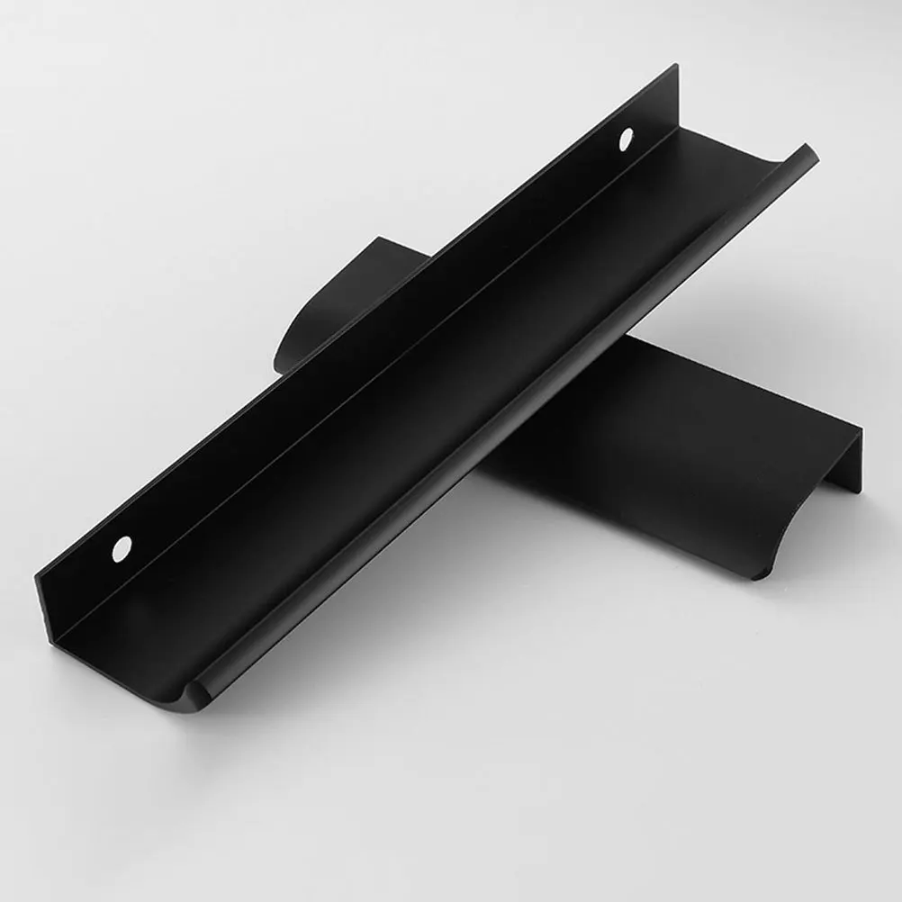 

4pcs Invisible Door Handle Modern Cabinet Pull Handles No Drill For Drawer Wardrobe Cupboard Knobs Flush Mount Hardware