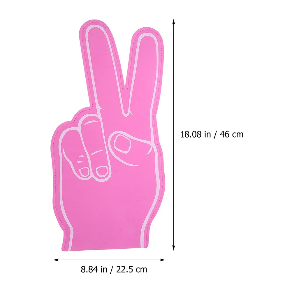 

4pcs Foam Finger Cheerleading Props Sports Fan Party Supplies Foam Hand For Sporting Events Team Spirit Gifts Bulk Party Noise