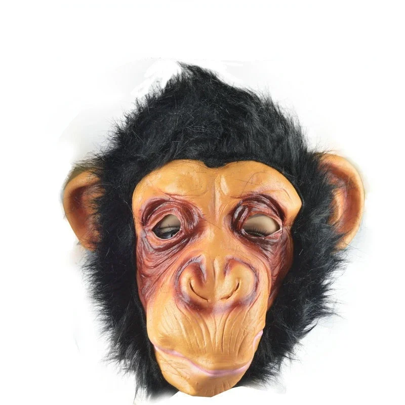 Scary Faces Halloween Costume Scary Big Ear Orangutan Mask