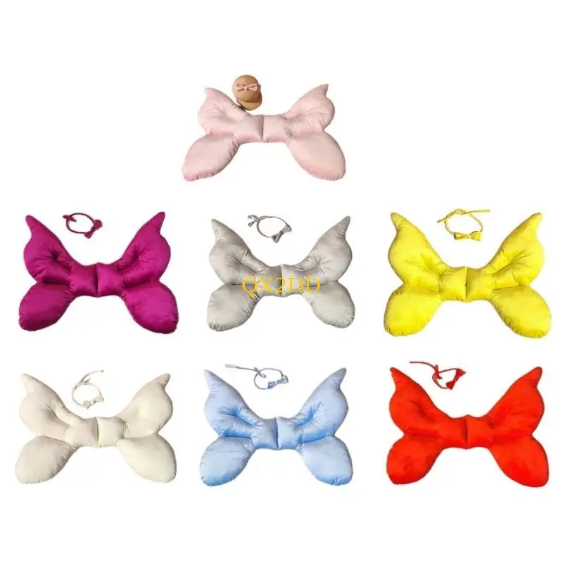 

QX2D Newborn Photography Pillow Baby Photoshoot Props Infant Photo Props for Babies