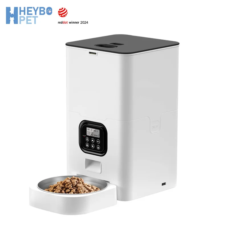 

4L Large Capacity Voice Recorder Function Dual Power Supply Automatic Feeder for Dog and Cat