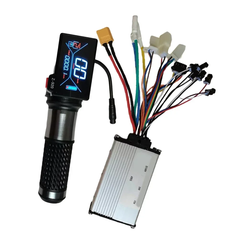 Z920 Electric Scooter Controller Throttle Kit For Kugoo Left Pull LCD Handlebars Accelerator Controller E-scooter Modified Parts