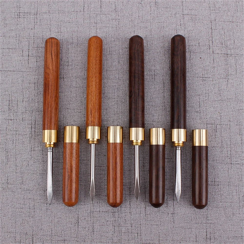 10pcs Wood Handle Tea Knife Needle Puerh Tea Brick Pick Professional Tool