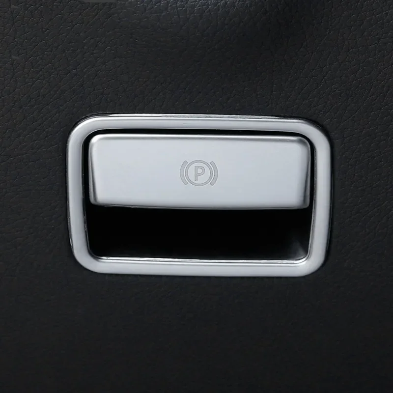 Электронная рамка ручного тормоза приборной панели автомобиля, накладка для Mercedes Benz A B Class W176 W246 CLA C117 GLA X156 GLE W166 GLS ML GL