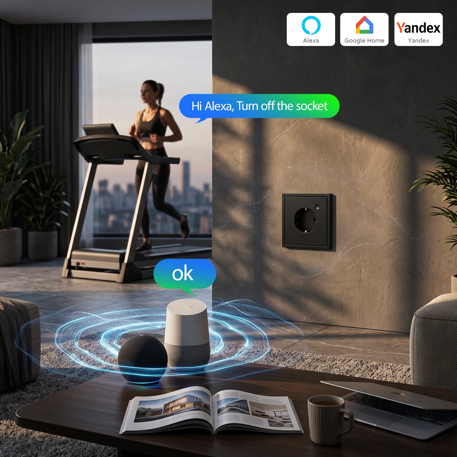 BSEED Einzel-WIFI-Steckdosen E – Smart Socket 16A Tuya App Bewertung und Preis
