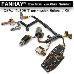 Kit d'électrovanne principal de transmission avec fil, solénoïdes de vanne de commande, changement EPC, TCC, 3-2, PWM, 4L60E, 4L30E, 4L80E, 4T80E, 93-05