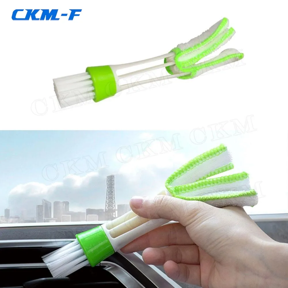 Auto Car Tools Accessories Air Conditioning Outlet Cleaning Brush Remover Dusting Blinds Keyboard Car Interior Brush Detailing