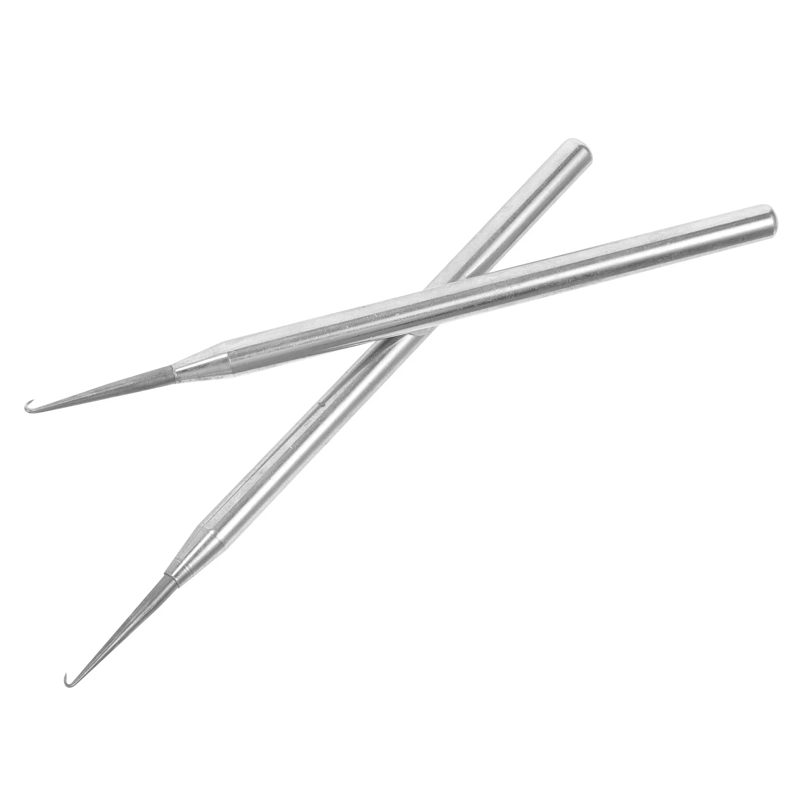 

2Pcs Stainless Steel Half Frame Eyeglass Hook Needle Repair Tool Glasses Hook Needle Replacement Eyewear Fixing