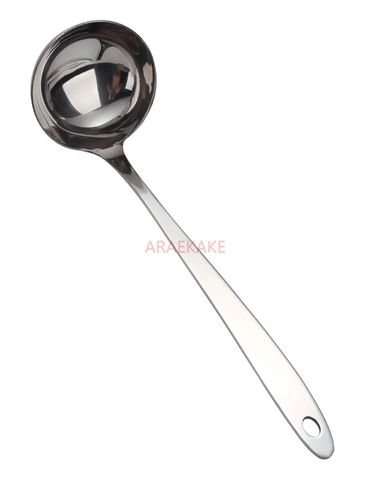 Hot pot spoon, thickened stainless steel, household spoon, long handle, large spoon, Congee spoon