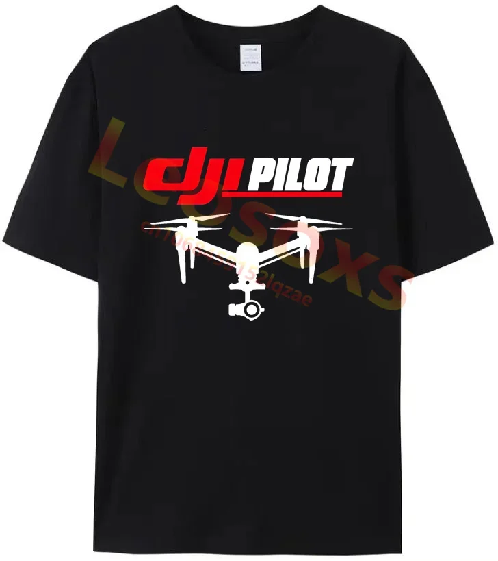 Herren Baumwolle T-Shirt bequeme Drohne Dji Professional Field Frauen Phantom 4 lässig kurz sleeveno.1