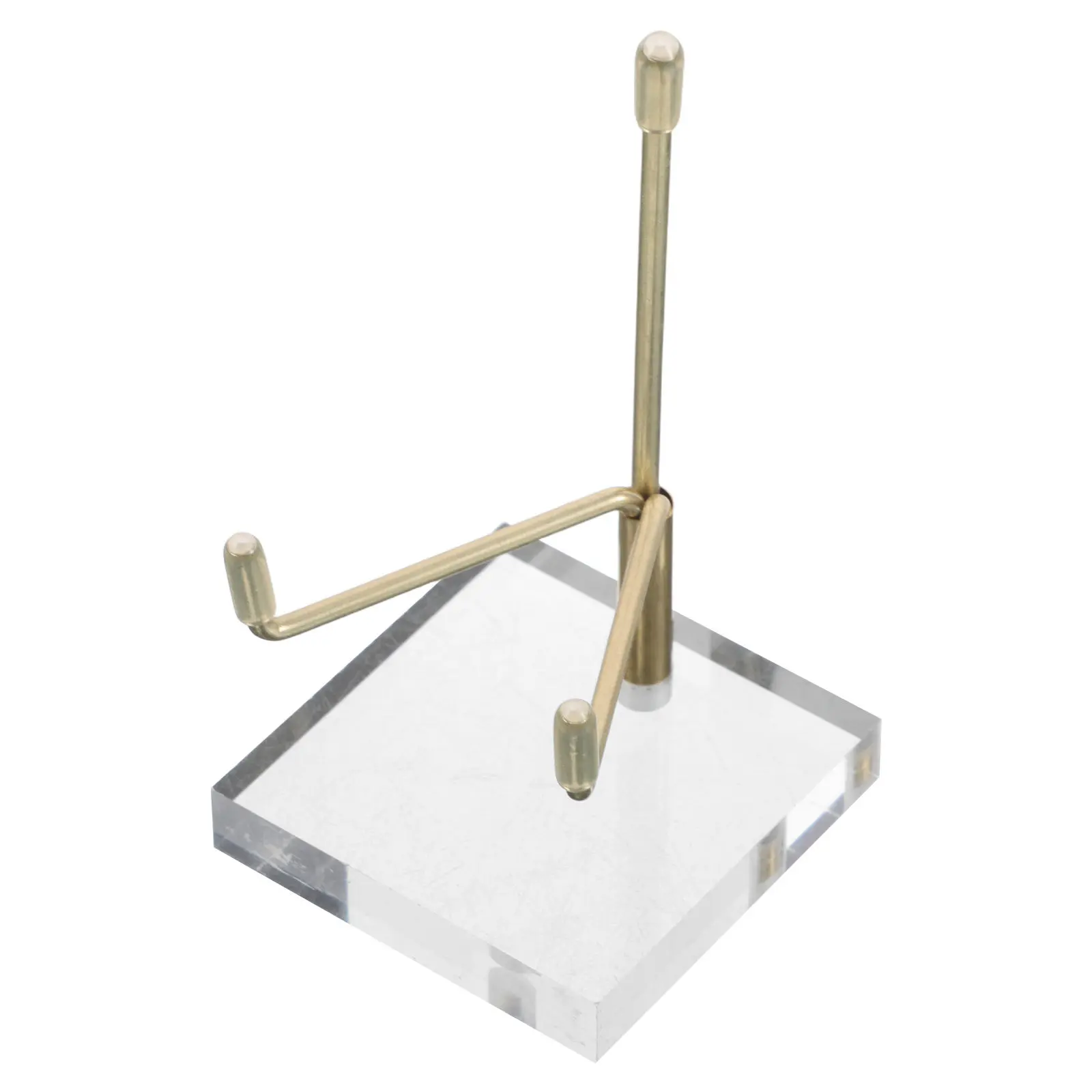 Clear Acrylic Business Card Holder Vertical Desktop Card Stand for Name Cards Note Cards Stand and Memo Pads Holder Stylish