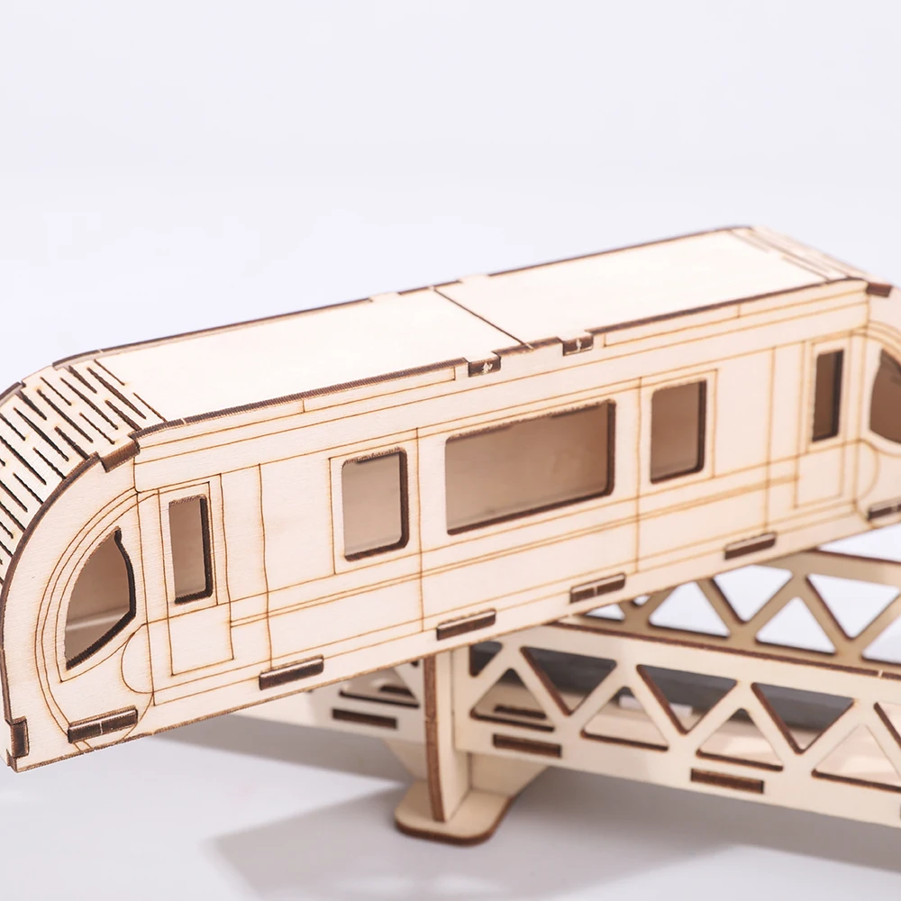 Набор для сборки деревянной мо – обзор и цена Model Kit Locomotive