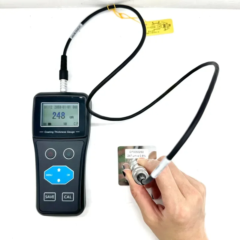 Digital Tin Plating on Copper Galvanized Layer Multifunction Coating Thickness Gauge TG-6105