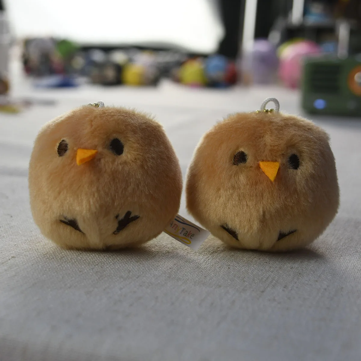 Yell world Oryginalne zabawki na kapsułki kawaii urocze kiwi? Maskotka BC kiwifruit ptak wypchana zabawka pluszowa lalka brelok do kluczy