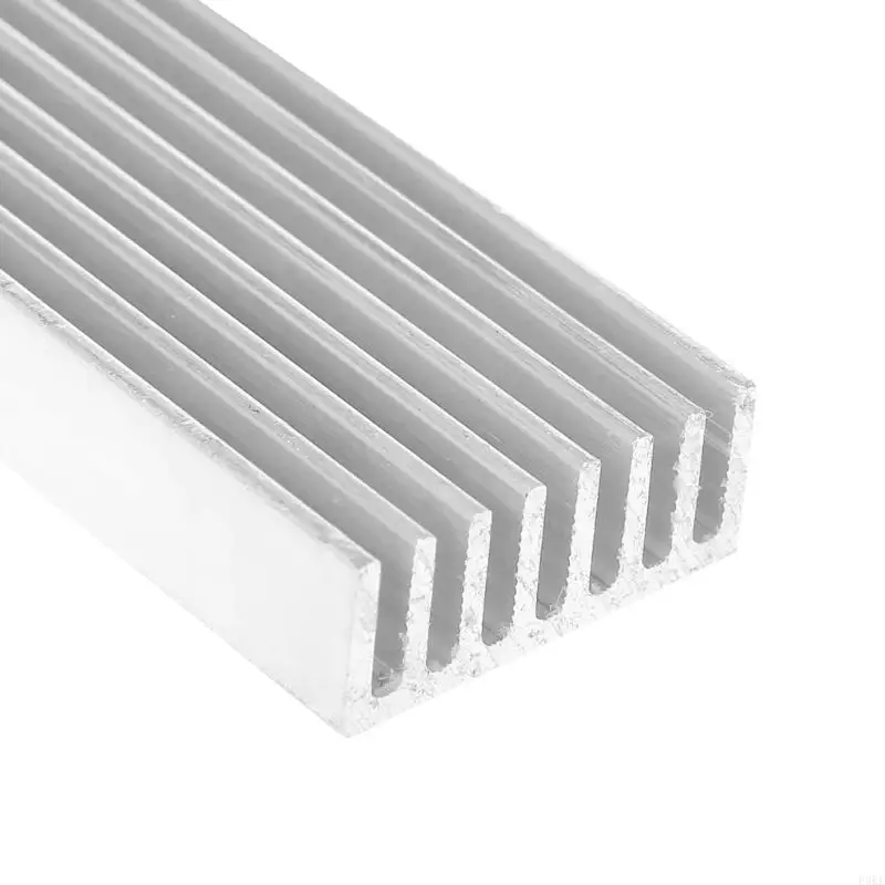 920L 1PC 100x25x10mm Aluminum Heatsink Radiator DIY  For Electronics IC Chip LED Power Transistor Silver