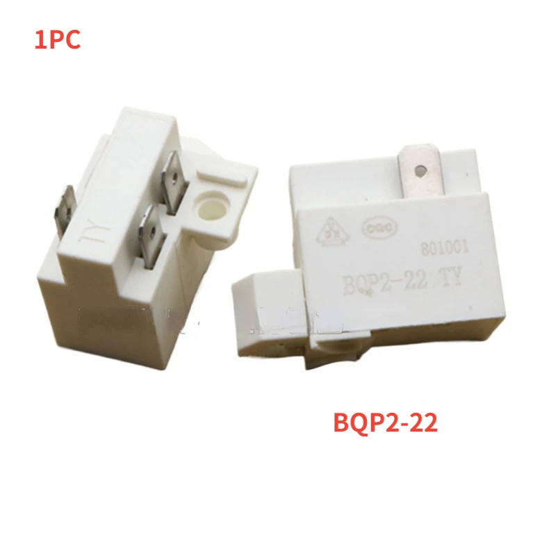 冷蔵庫冷媒部品コンプレッサー,BQP2-22, 801001,スターター,ptcリレー,1個