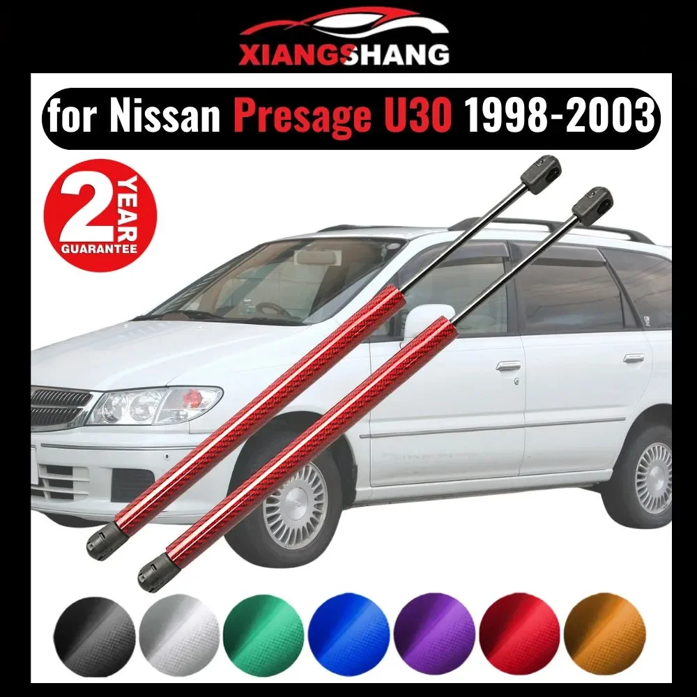 

Задний демпфер задней двери для Nissan Presage U30 1998-2003, газовые заряженные газовые стойки багажника, подъемник