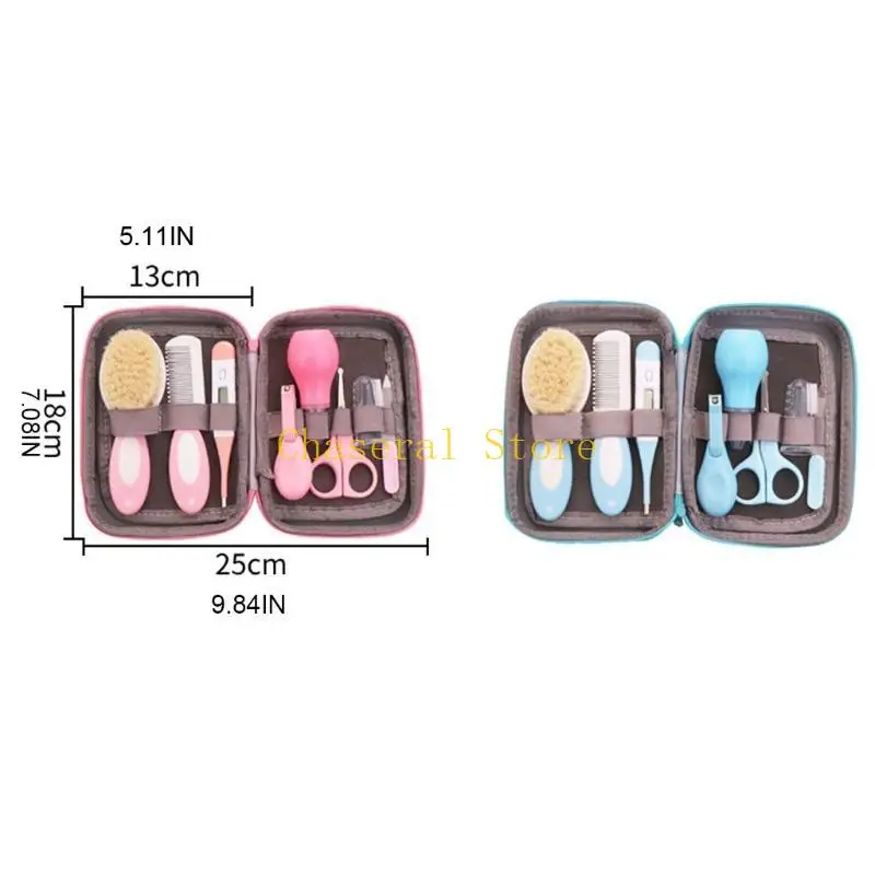 e7ce baby grooming مسمار قصاصة مشط فرشاة أنف ناسال مقص مقص ملقط فرشاة أسنان الأصابع