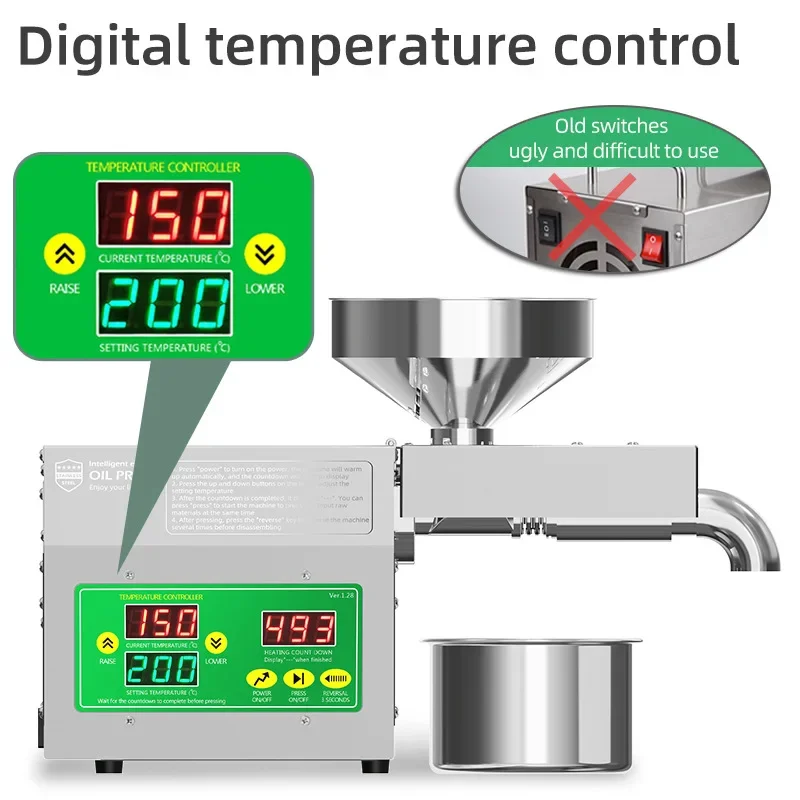 Intelligent Household Oil Press: Your Key to Pure, Healthy Cooking thumbnail