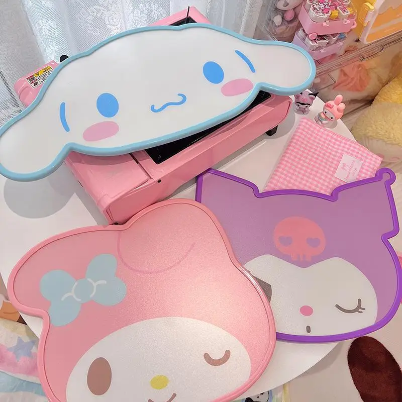 

Sanrio Kawaii Anime Cartoon Cutting Board Kuromi MyMelody Cinnamoroll Cute Sticky Board Double Sided PP Kitchen Accessories Gift