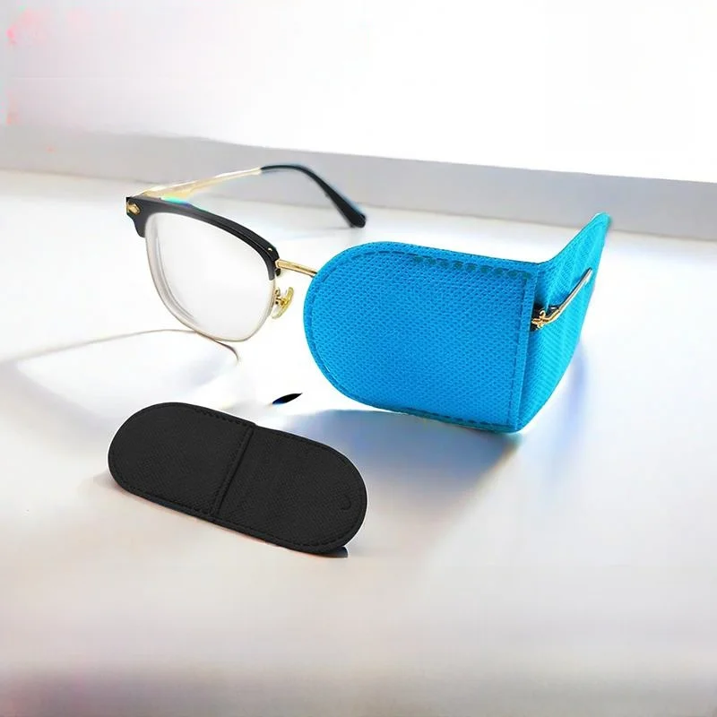 Adult Single Eye Vision Correction Eye Patch Full Coverage Blindfold Training Exercise Weak Eyesight Strabismus Cover