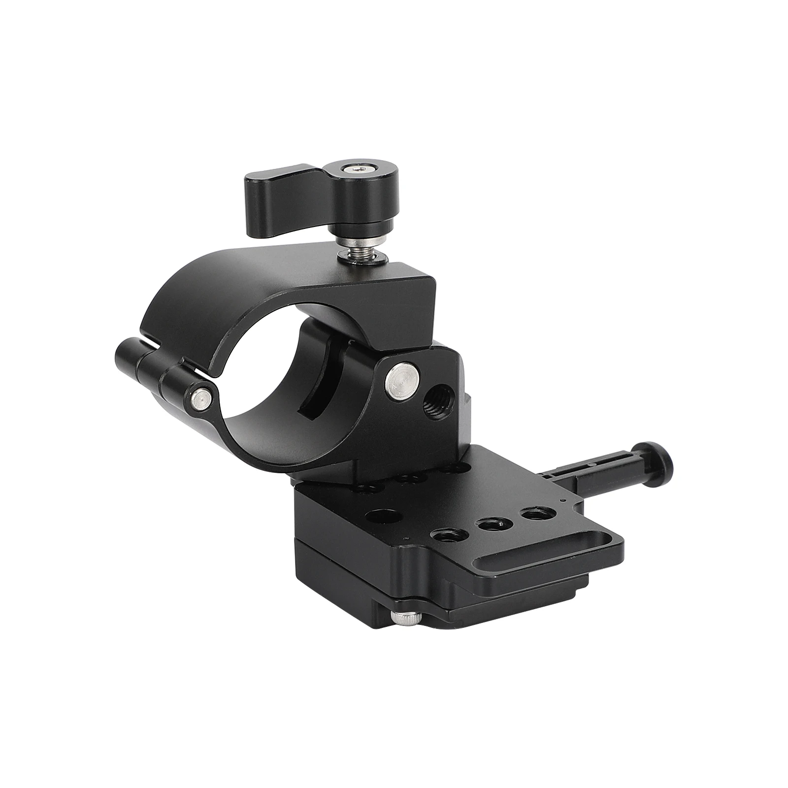 KAYULIN 30mm Rod Clamp with  Quick Release V-Mount Plate For DJI Ronin Handlebars/Rods/Tubes DSLR Camera