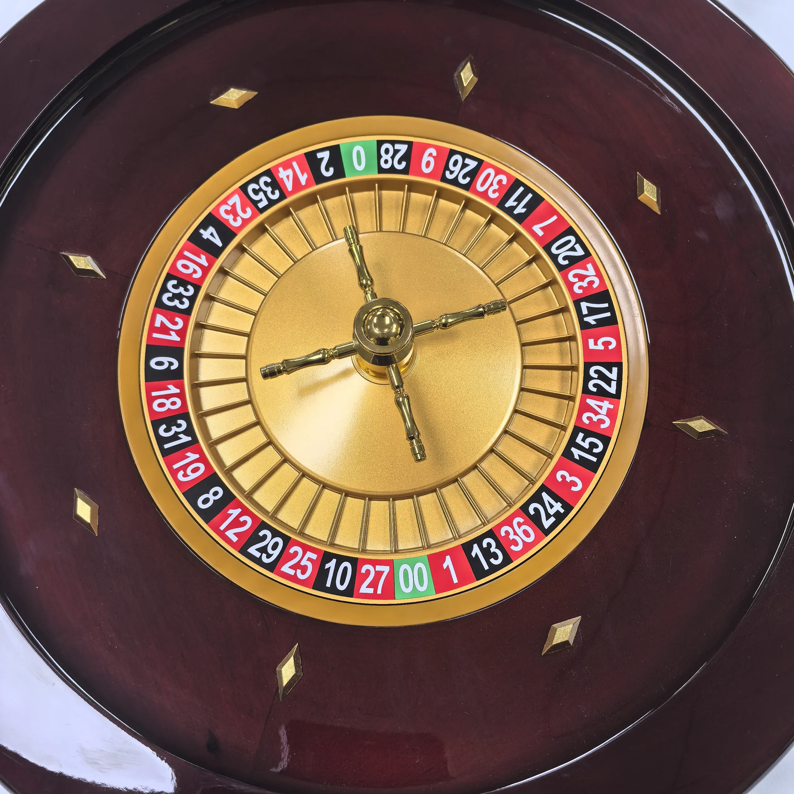 22-Inch High Quality Solid Wood Professional Roulette Wheel Entertainment Product