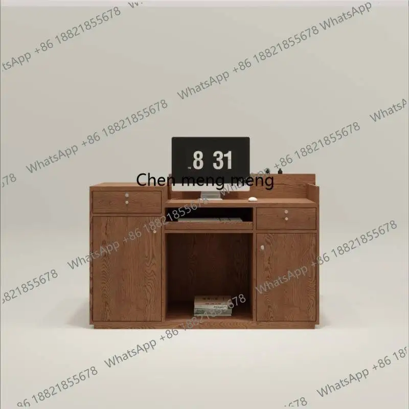 

Винтажная роскошная стойка ресепшн для салона красоты, кассовый стол, мебель для офиса