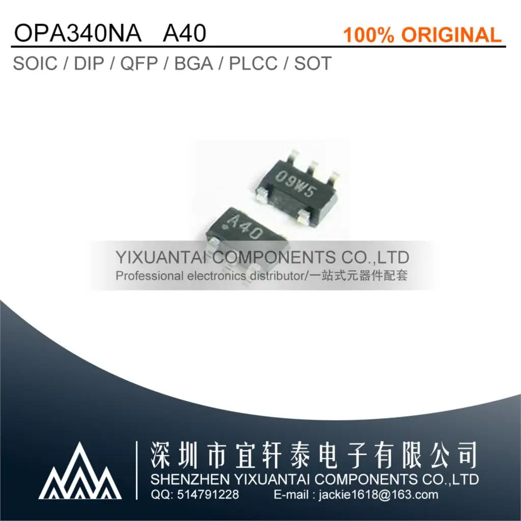 10pcs/lot    original  OPA340NA  OPA340  A40  SOT23-5