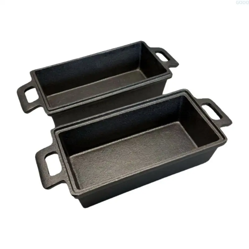

23ga Cast Irons Can с крышкой в ​​европейском стиле формы для хлеба для самодельного закваски для выпечки прочная кухонная