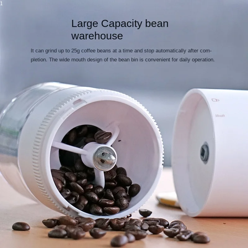 Bean Grinder Small Electric Fully Automatic Coffee Machine Household Coffee Grinder Portable Coffee Maker