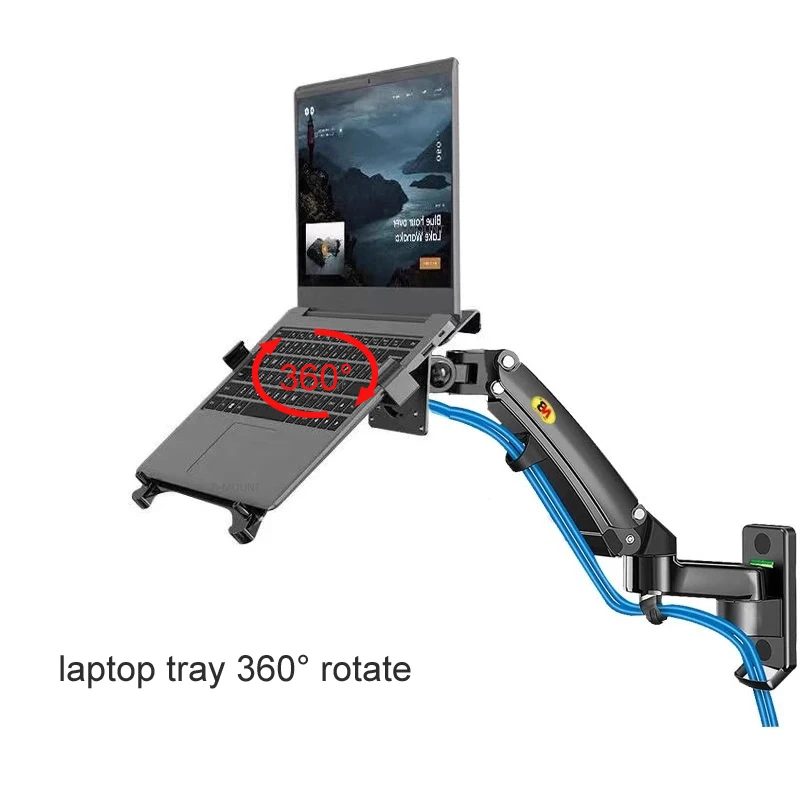 Nb f150 f15t 3-12kg 100x100 gas feder doppel arm laptop wand halterung 13 \