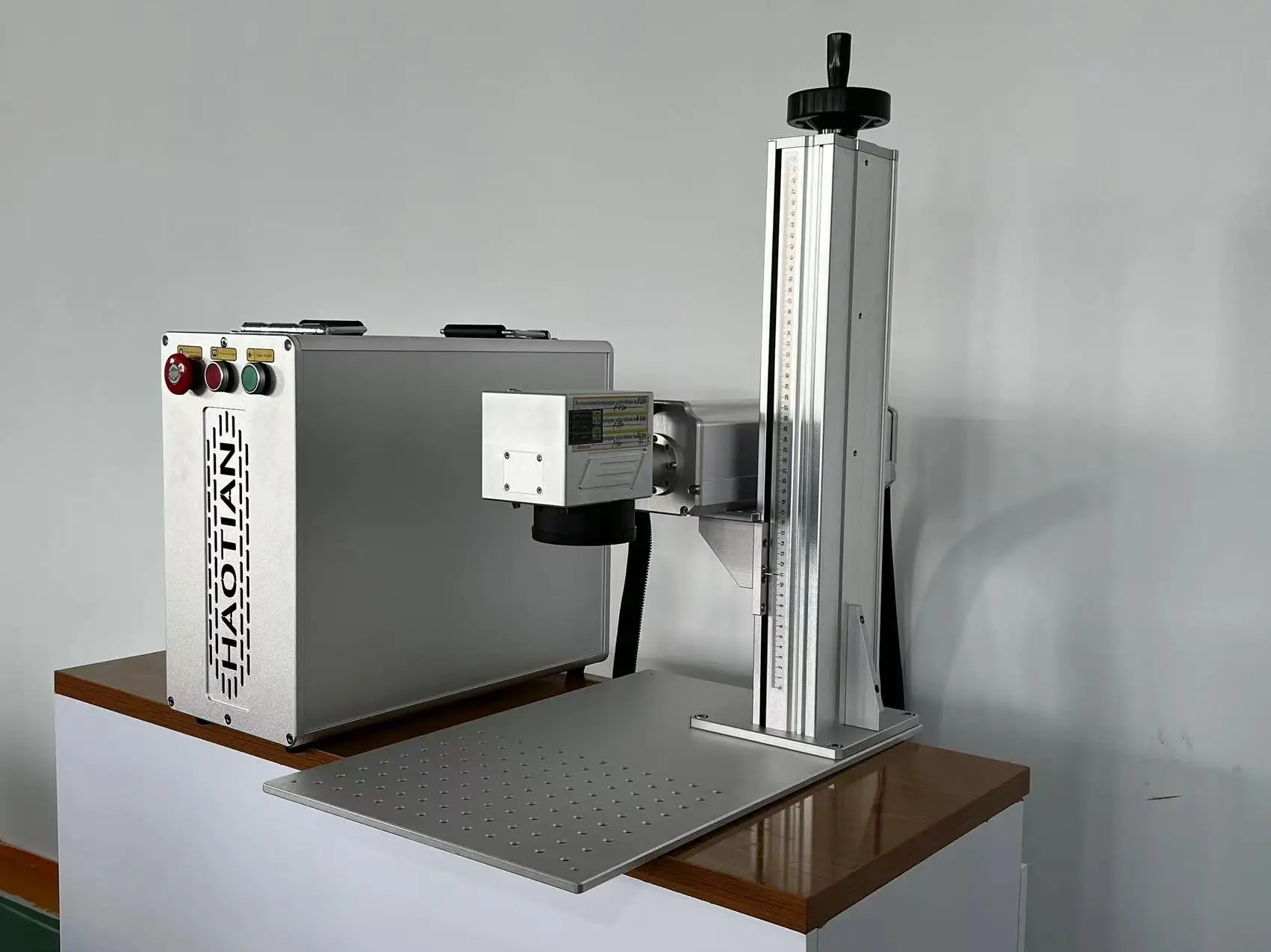 Multifunctional 100W Fiber Laser Marking Machine Supports AI DXF DST PLT DWG BMP Formats Home Use Advertising Air Laser Printer