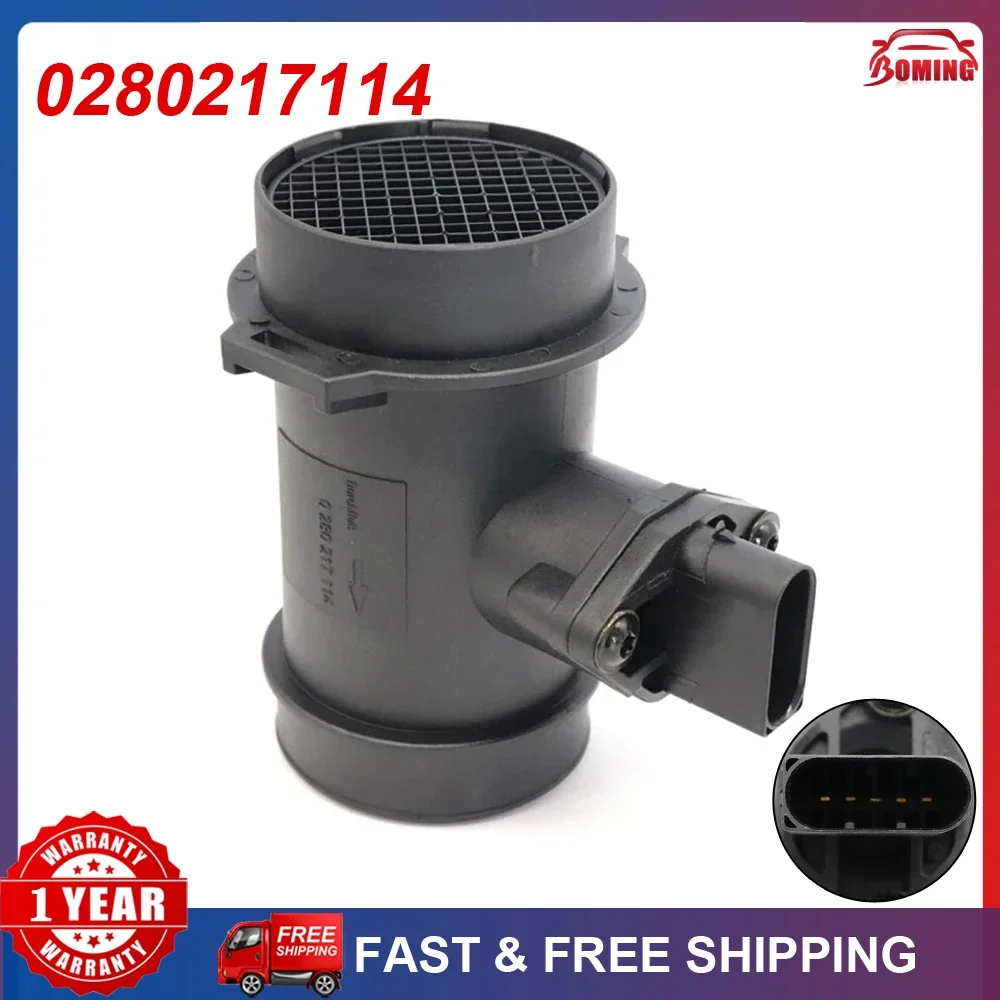 

0280217114 Car New MAF Mass Air Flow Meter Sensor For Mercedes-Benz W202 S202 C180 C200 C200 C230 C250 W124 W210 S210 A124 C124
