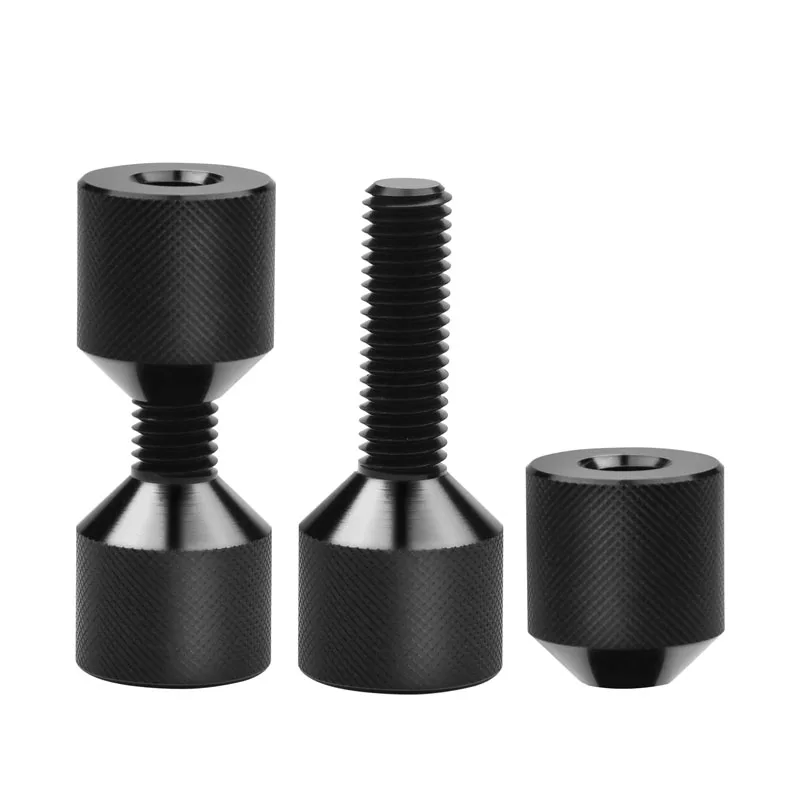 

1-1/8" Two Hole Flange Alignment Pin Set 6061 Aluminum Lightweight Construction 2 Hole Pins Set with Anodized Oxide Finish (2 pi