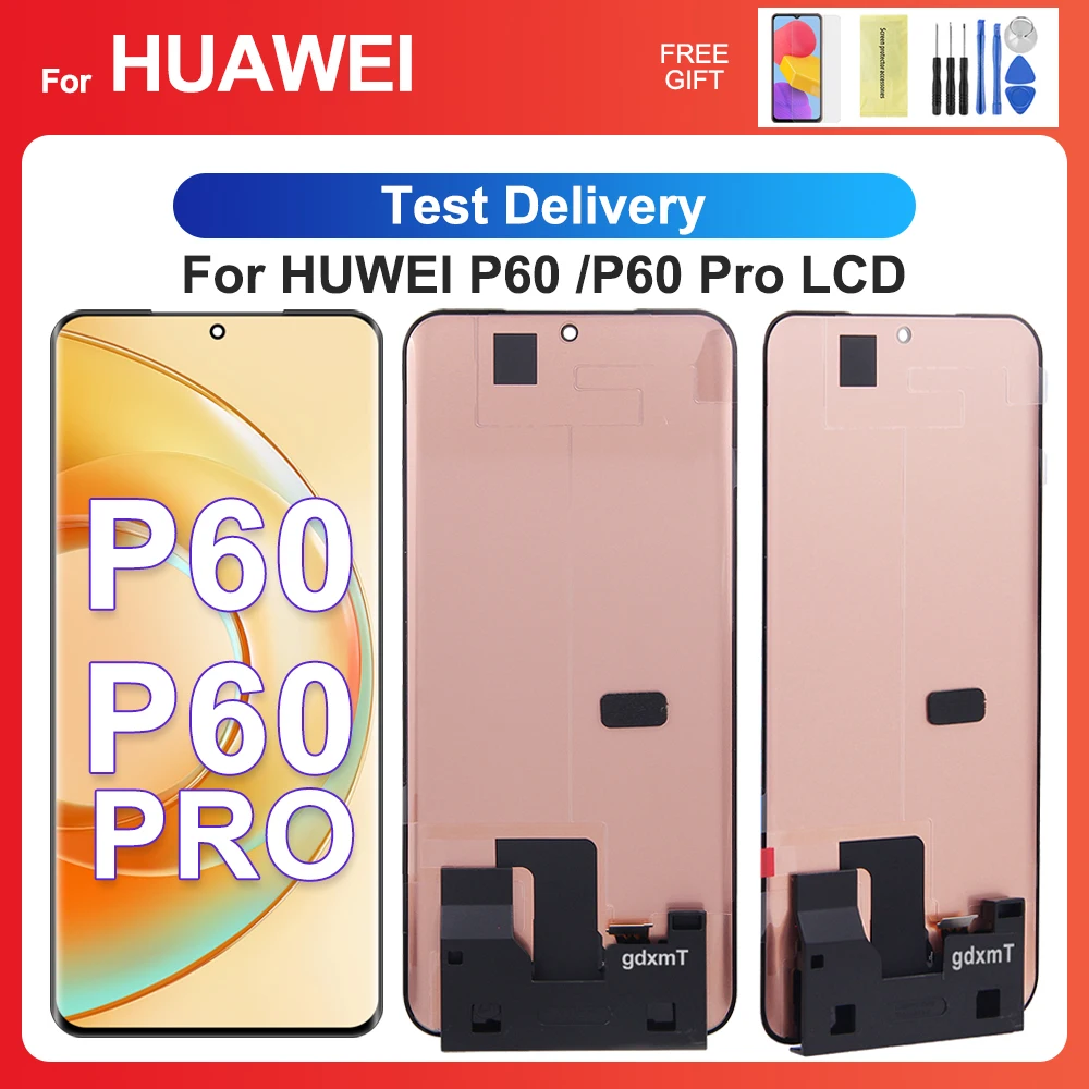 

Для HUAWEI P60 Pro 6,67 ''для AMOLED Huawei P60 LNA-AL00 LCD дисплей сенсорный экран дигитайзер в сборе Замена