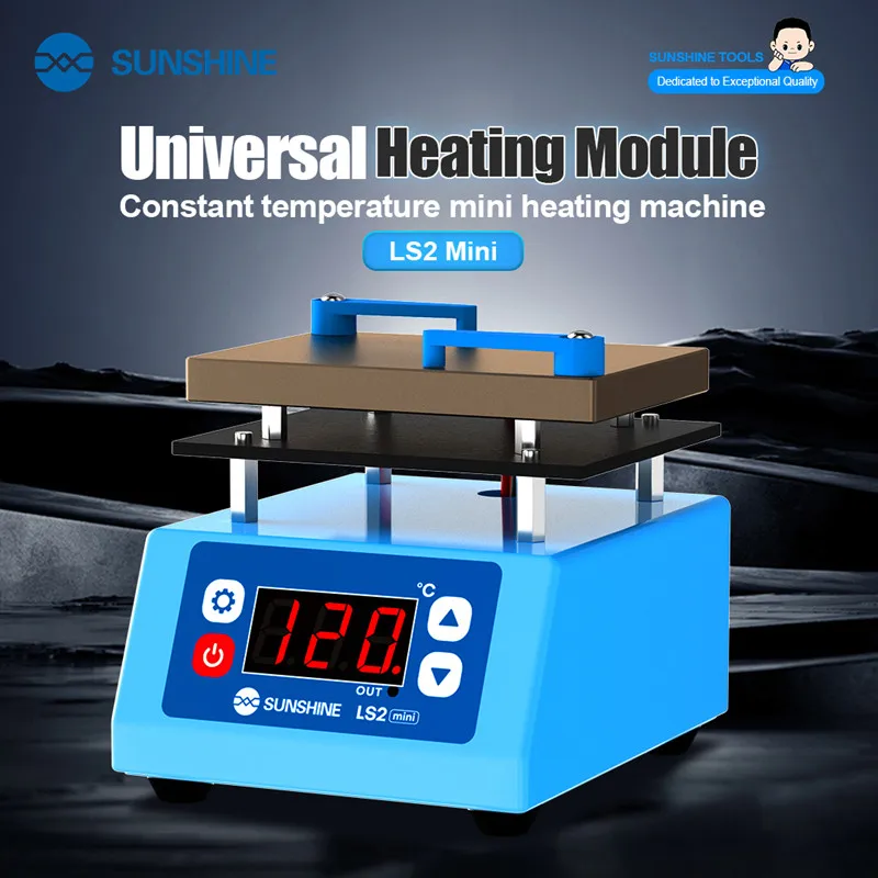 SUNSHINE LS2 MINI Constant Temperature Mini Heating Machine Smart Mobile Phone Motherboard Layered Tinning Glue Removal Tool