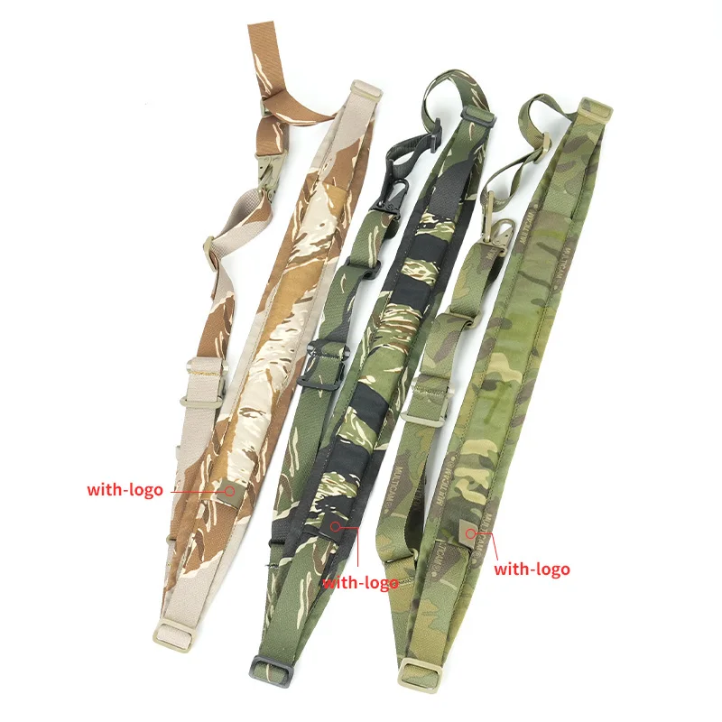 Airsoft Taktischer QD Schnellverschluss-Trageriemen 2-Punkt Verstellbarer Gewehrriemen Nylon Outdoor Jagd M4 AK Trageriemen Zubehör – Detail 4