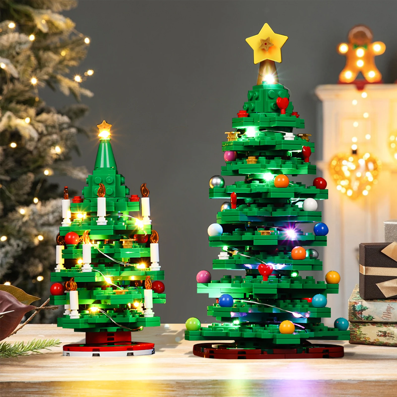 

No Model LED Lighting Set Suitable for LEGO Christmas Tree 40573(Excluding Building Blocks)