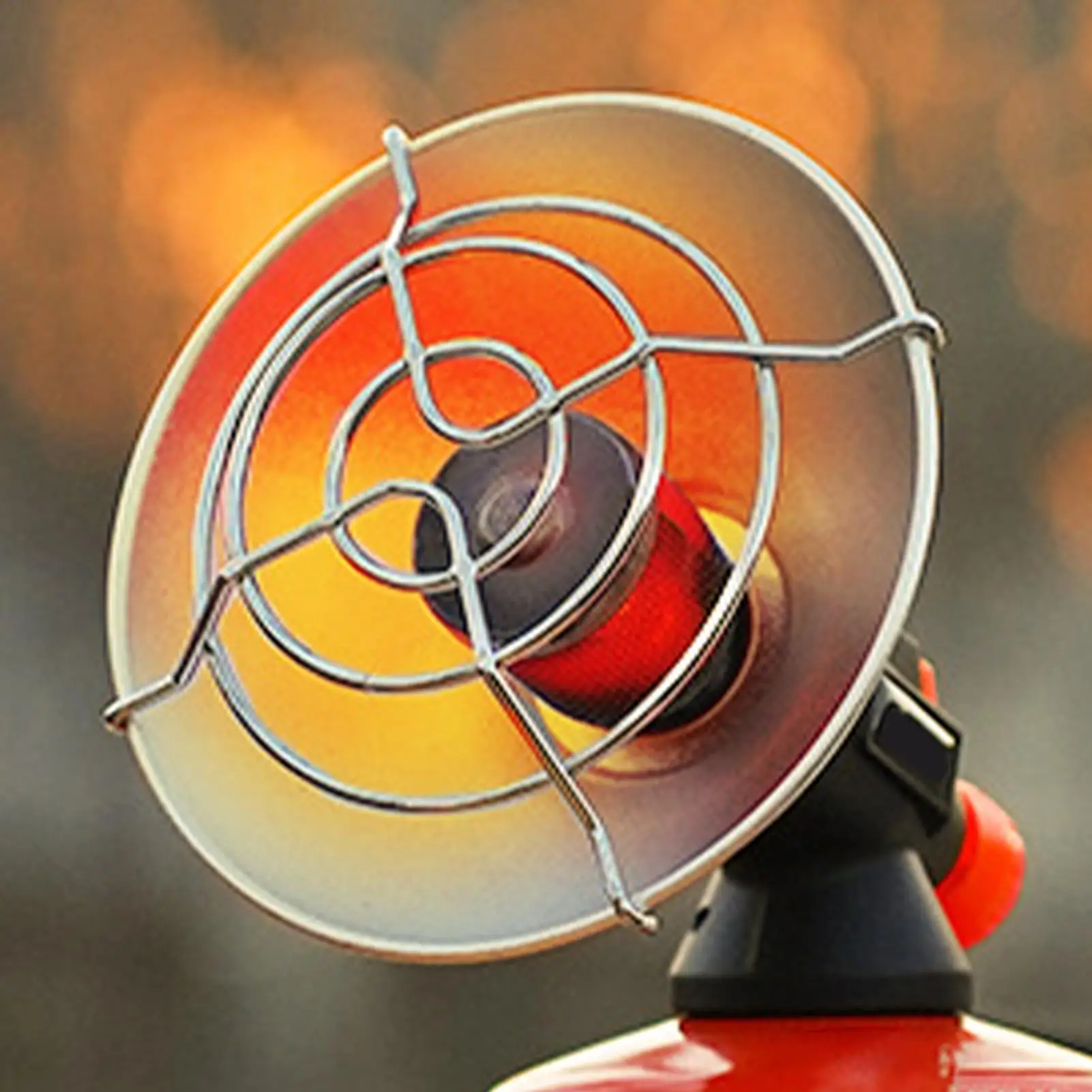 

Portable Camping Heater, Stainless Steel Outdoor Space Heater For Tent Winter Picnic Travel, 2-in-1 Heating Stove & Warmer