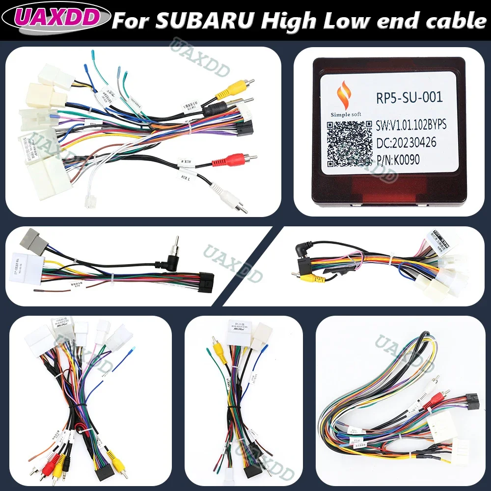 For Subaru 2007-2014 Tribeca 2002-2004 WRX 2003-2006 IMPREZA 2004-2016 LEGACY OUTBACK 2004-2020 FORESTER XV CANBUS Cable Harness