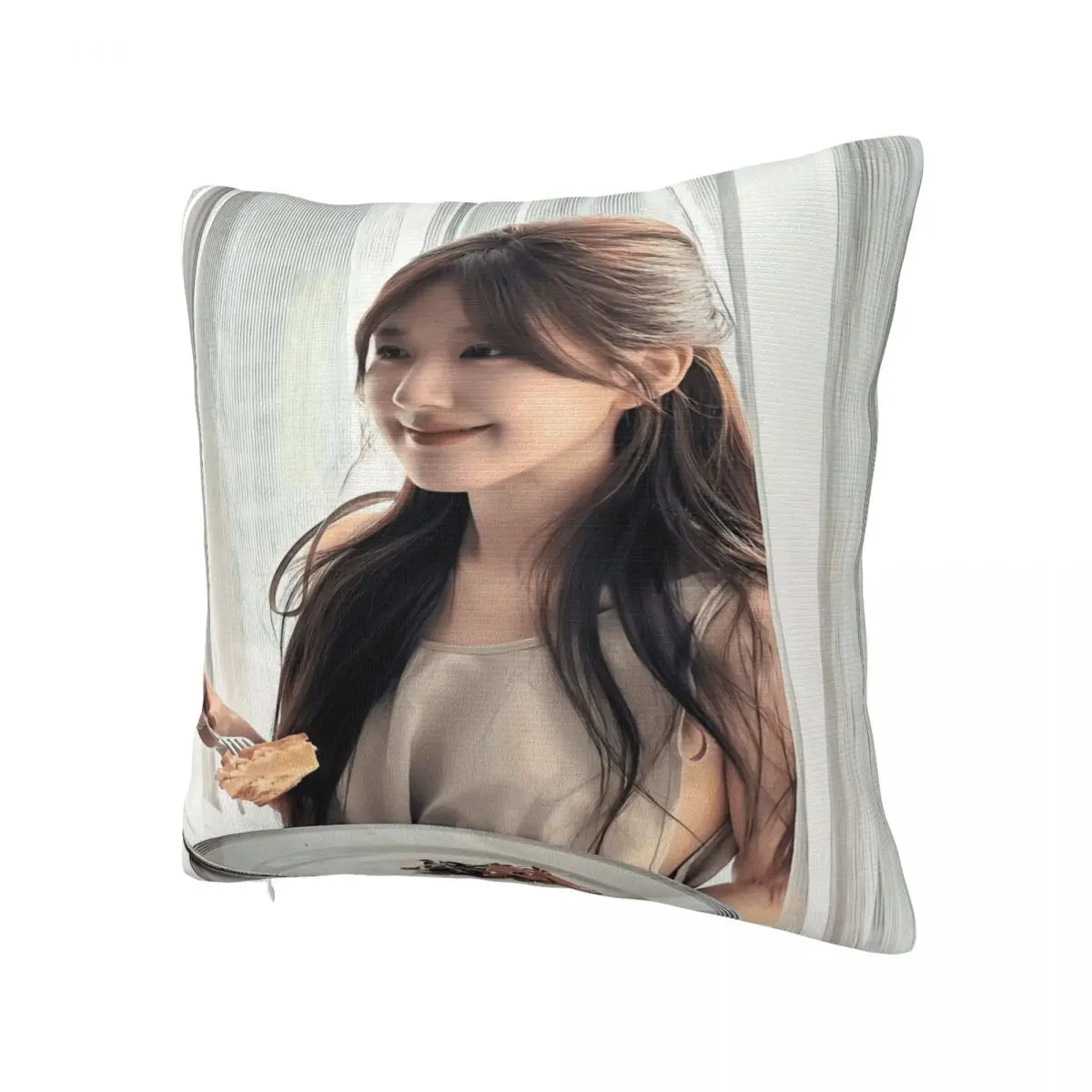 Zhao Lusi Pillow Cover Rosy Soft Pillow Case Cushion Cover Kawaii Design Pillowcases For Sofa Car Home Decor