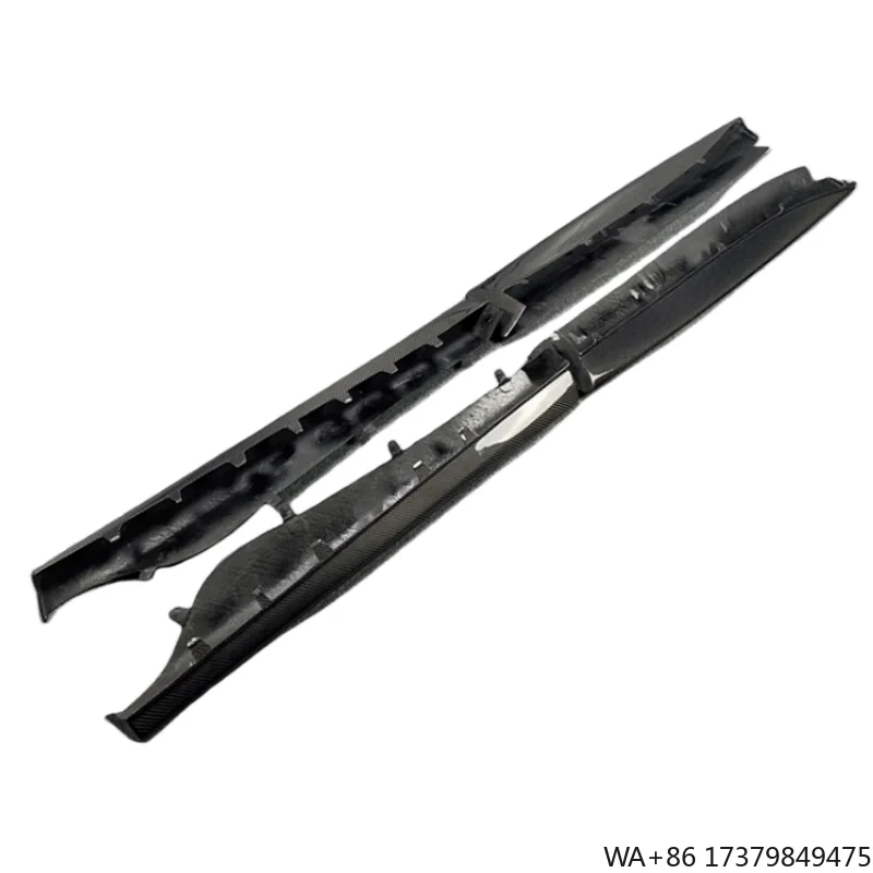 

540C 570S Upgraded OEM Style Carbon Fiber Side Bumper Long Skirt Splitter Side Skirt for Mclaren 540C 570S Body Kit