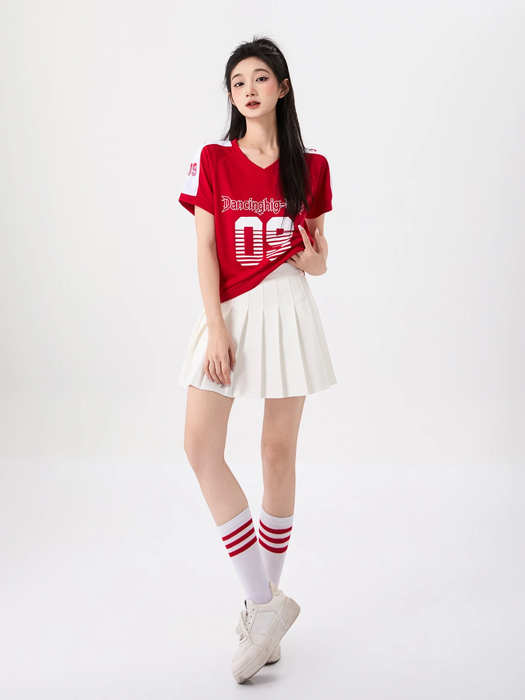 Group Performance Outfit Entrance Lala Dance Team Gymnastics Clothing Student Dance Sports Meeting Opening Ceremony