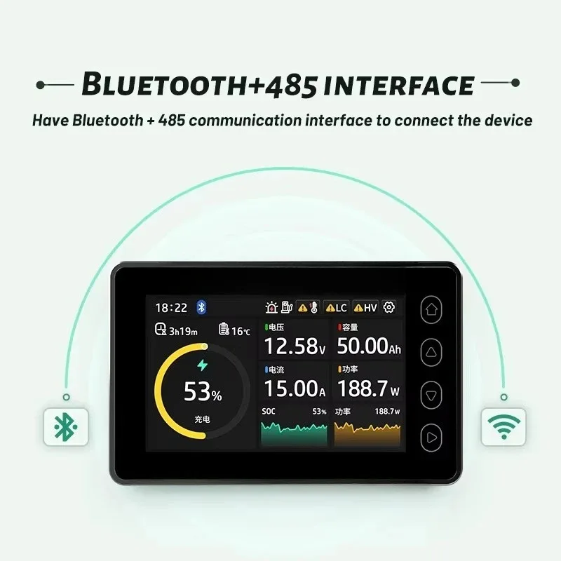 

Professional Bluetooth Smart Shunt Computing Capacity Battery Tester