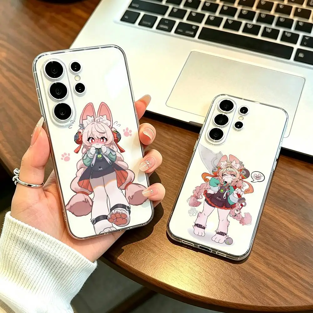 Zhao Z-Zenless Zone Zero ZZZ Phone Case For Samsung S25,S24,S21,S22,S23,S30,Ultra,S20,Plus,Fe Transparent Cover